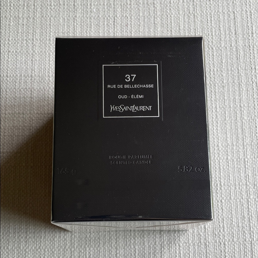 YSL Le Vestiaire des Parfums Couture Edition 37 RUE DE BELLECHASSE Candle
